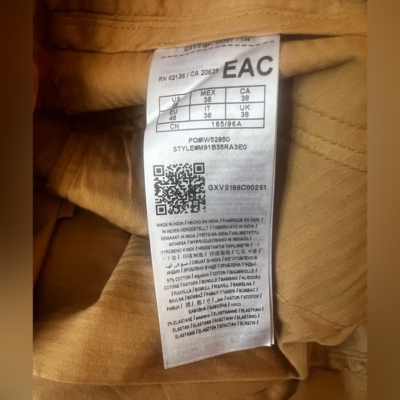 Guess Mens Summery Stretch Cargo Short size 38 F4‎ - Picture 7 of 8